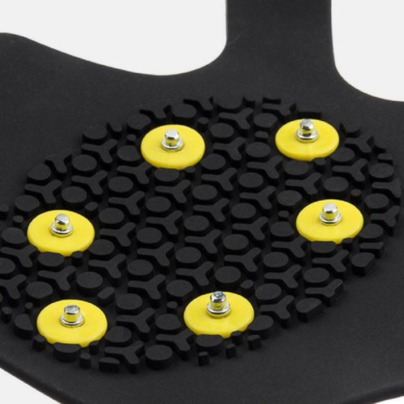 Unisex Attachable Anti Slip Anti-Skid Ice-Traction Cleats Over Shoe/Boot - Small - Picture 3 of 7